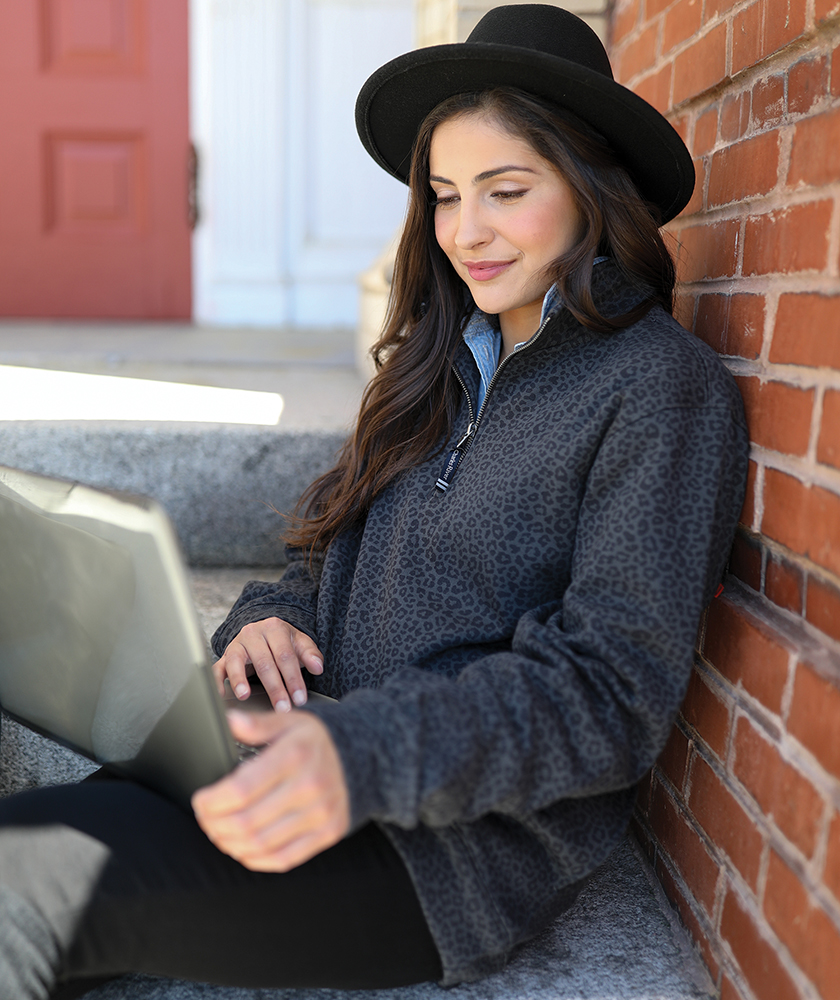 Charles river quarter zip sweater fleece pullover deals