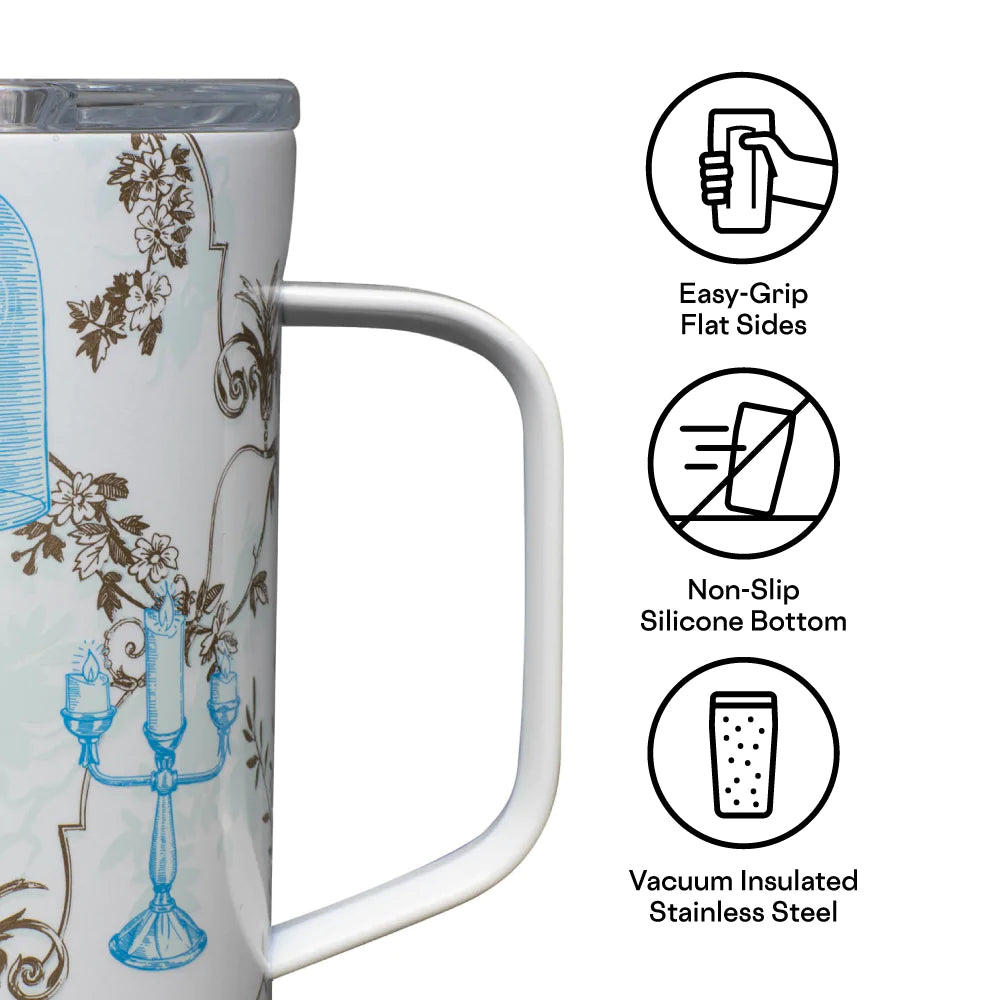 16 oz. Disney Belle Corkcicle Coffee Mug – Bellis Boutique
