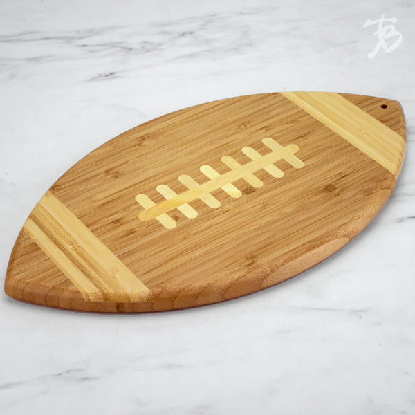 Bamboo Football Cutting and Serving Board