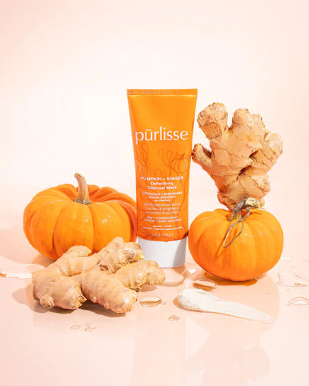 Purlisse Pumpkin + Ginger Detoxifying Charcoal Mask