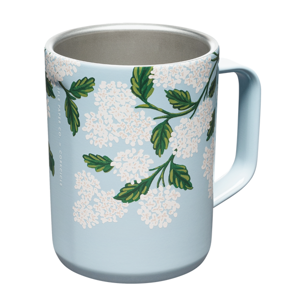 16 oz. Corkcicle Coffee Insulated Mug Blue Hydrangea