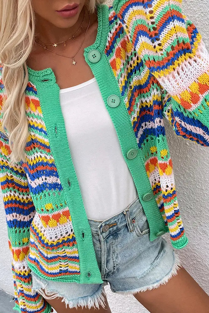 Lightweight 2025 knit cardigan