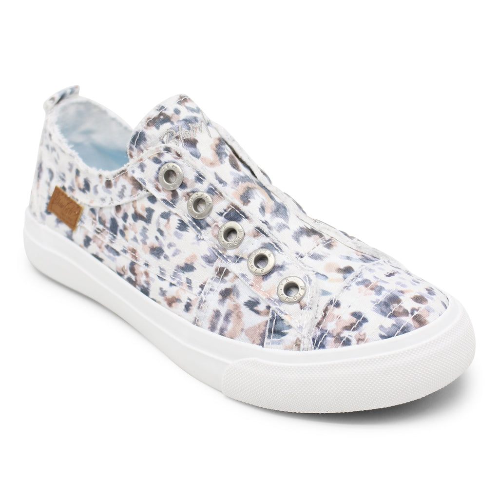 Blowfish Play Frayed Canvas Sneakers