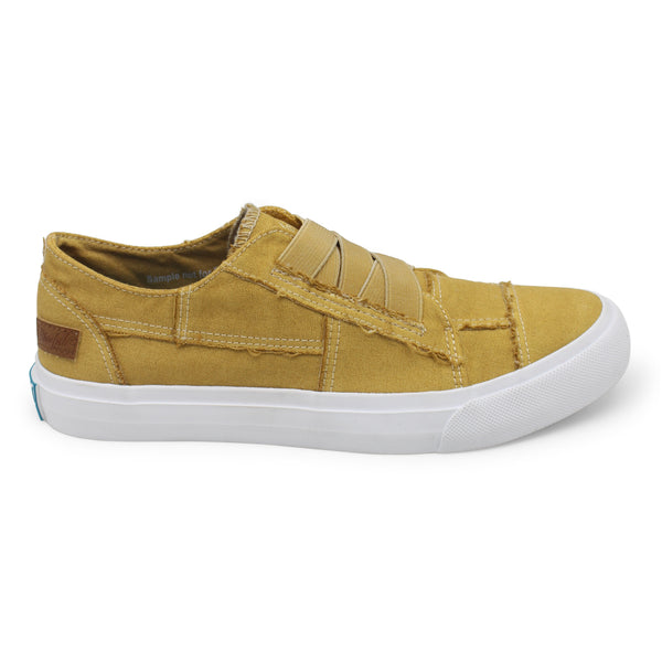 Blowfish Marley Frayed Canvas Sneakers Sunrise Color Wash