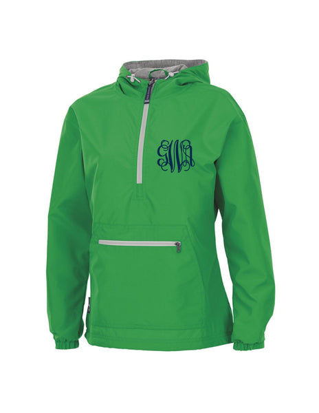 Charles River Chatham Anorak Pullover Kelly Green