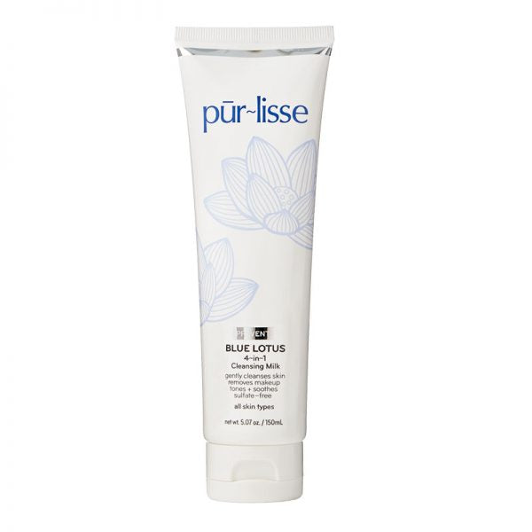 Purlisse 4-in-1 Blue Lotus Cleansing Milk